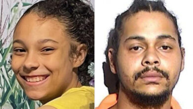 la victime Keimani Latigue et son père Darnell Jones